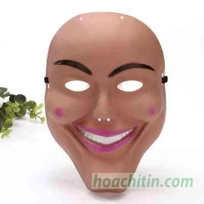 Mặt nạ cười rạng rỡ hóa trang halloween