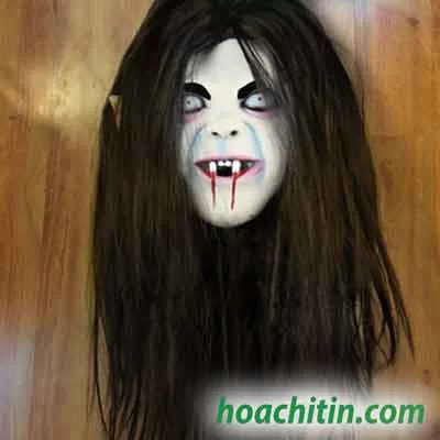 Mặt Nạ Da Quỷ Tóc Đen Sadako