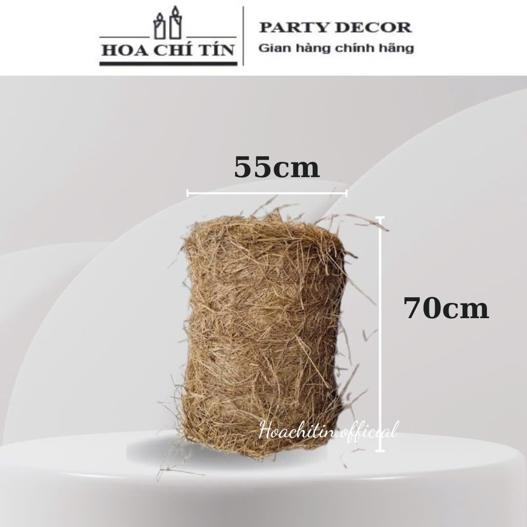 Cuộn rơm khô 70x55cm khoảng 18-20kg