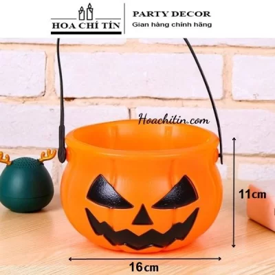 Giỏ Bí Eo Có Đèn 16cm