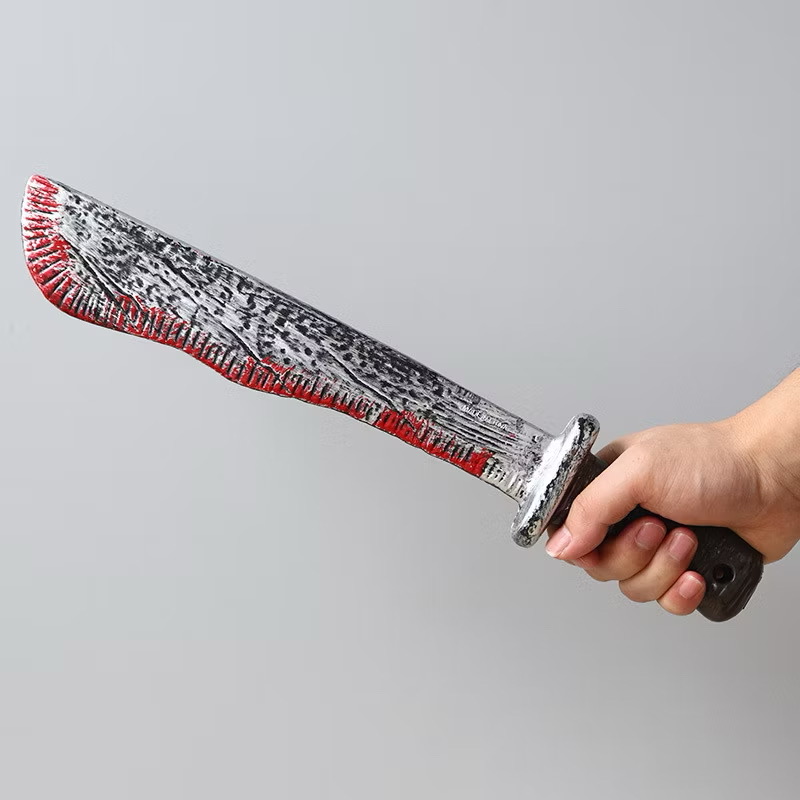 Vũ khí dao jason voorhees hóa trang halloween 43cm - Hình 1