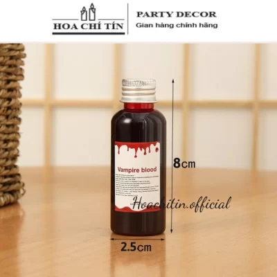 Lọ Máu Giả Hóa Trang Hallowen 30ml