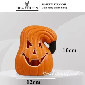 Trái bí Ngô Nhựa cong đèn Led 16cm