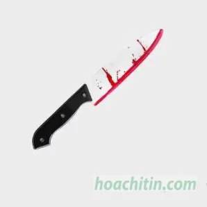 Vũ khí dao máu hóa trang halloween 31cm
