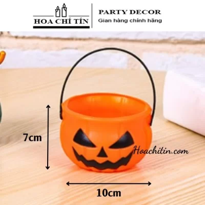 Giỏ Bí Eo Có Đèn 10cm