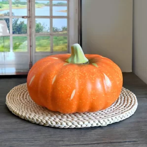 Quả Bí Ngô Cam 20cm Mô hình xốp