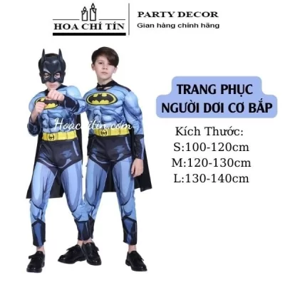 Trang Phục Người Dơi Batman Cơ Bắp