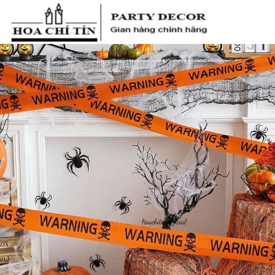 Dây Rào Cảnh Báo Halloween Cam Warning 6m