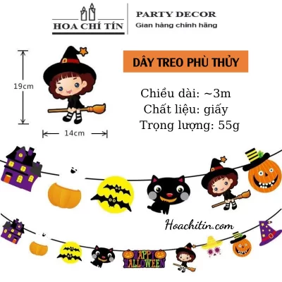 Dây Treo Trang Trí Phù Thủy
