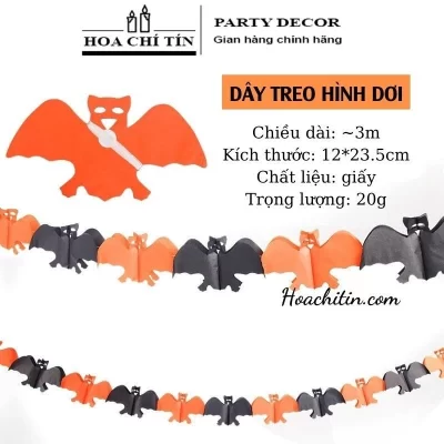Dây Treo Trang Trí Hình Dơi