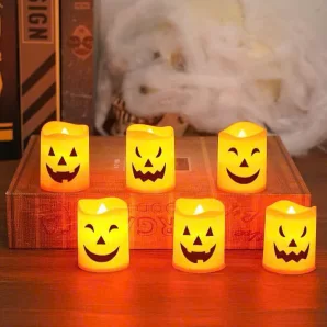 Đèn Led Nến Nhiều Mặt Halloween