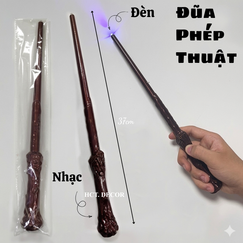 Đũa phép thuật Harry Potter có đèn nhạc