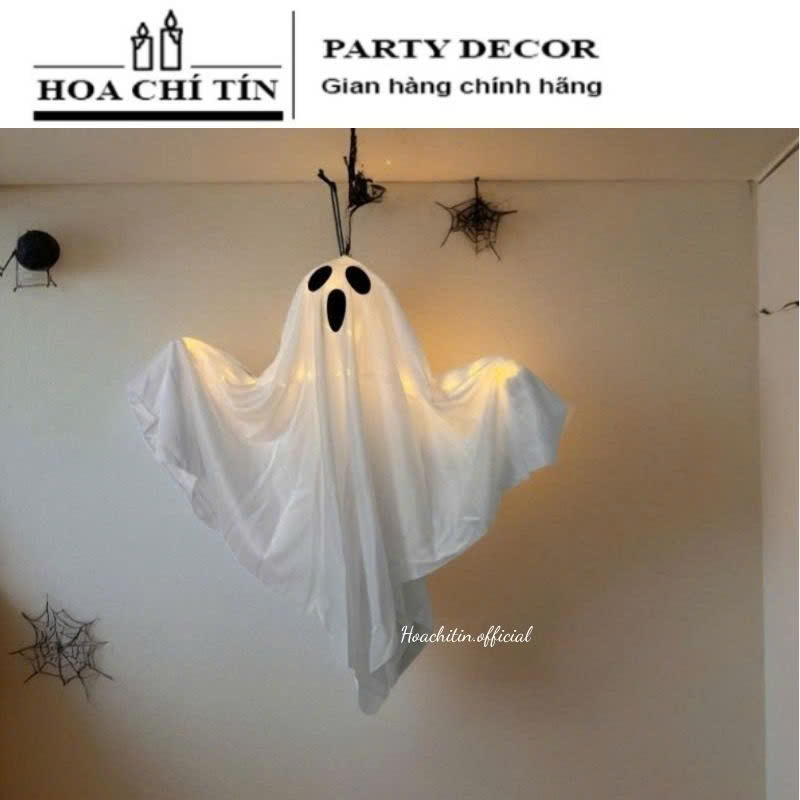 Ma Treo halloween có Đèn size 50cm - Hình 2