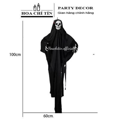 Ma Treo Thần Chết Đen Nhện Cao 100cm