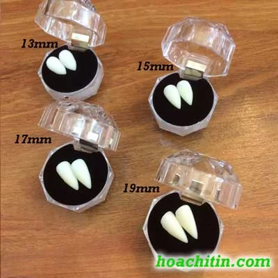 Răng Nanh Giả Ma Cà Rồng Hộp Cao Cấp 17mm