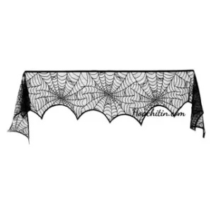 Rèm Lưới Nhện Đen 45cm x 2m4