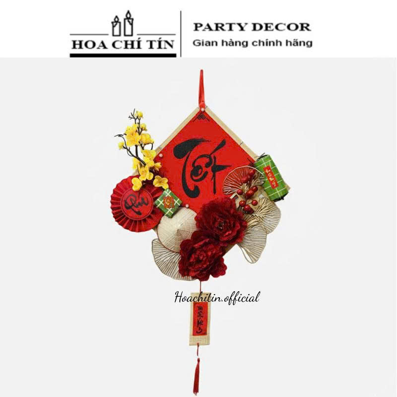 Phên Tre Đan Tết 45cm x 45cm