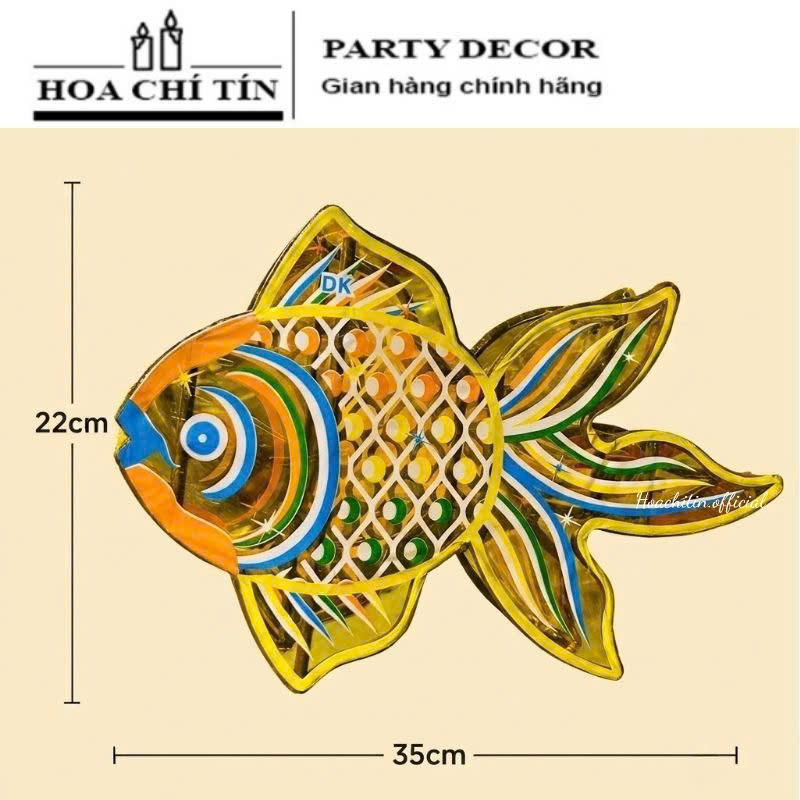 Lồng Đèn Cá Vàng 35cm