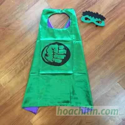 Áo Choàng Mặt Nạ Khổng Lồ Xanh Size M