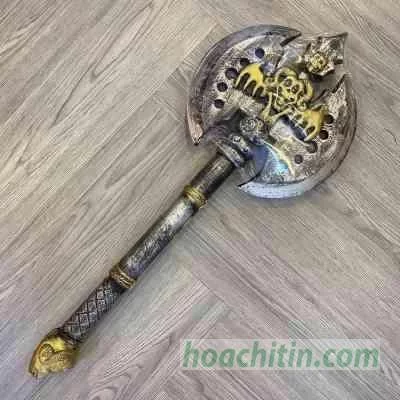 Búa Rìu hình đầu dê nhựa 65cm