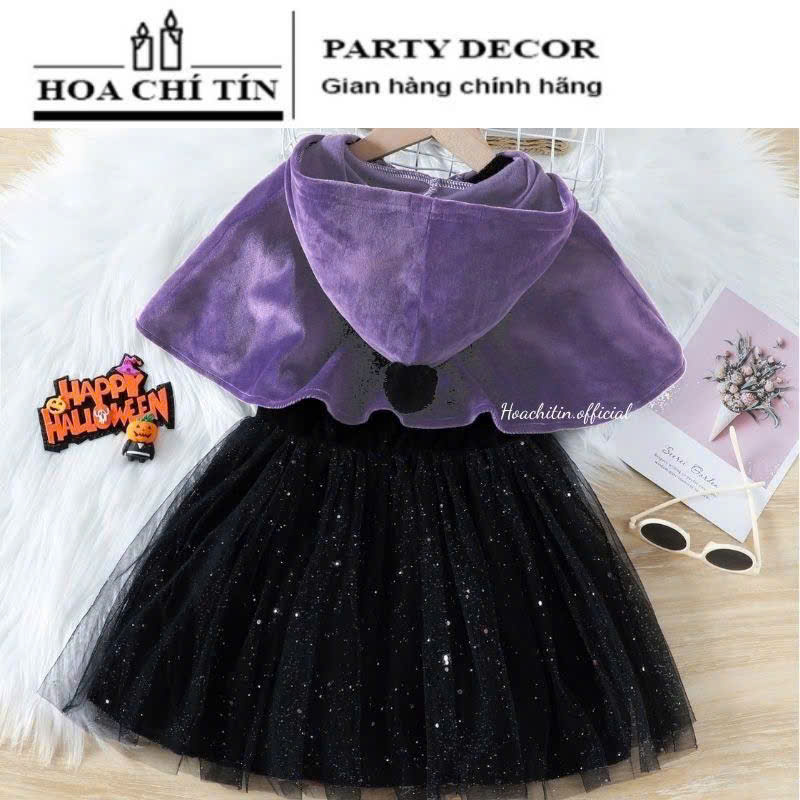 Váy Phù Thủy Đầm Tím Nhung - Hình 2