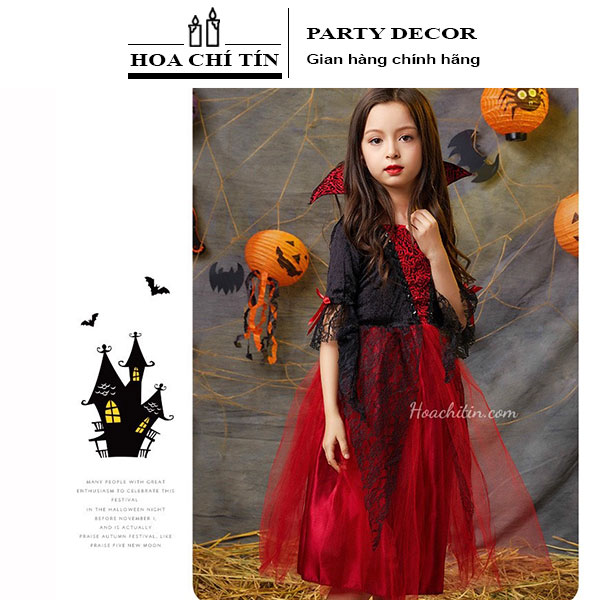 Váy Phù Thủy Hóa Trang Halloween size L